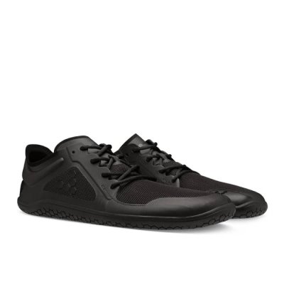 Vivobarefoot Men's Primus Lite III Running Shoes Black | Vivobarefoot XOZ965234